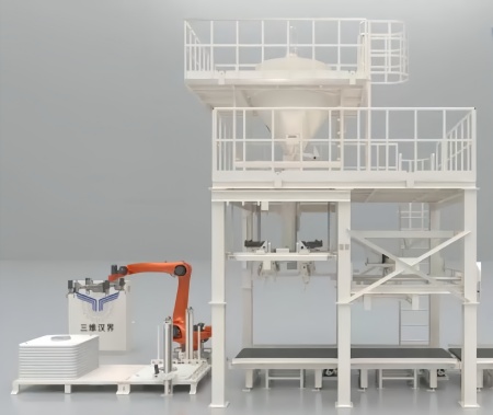 四袋系全自動噸袋包裝機(jī)